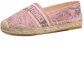 (Women) Dior Granville Espadrille 'Pink Embroidery' KDB578TJE_S62P (Women) Dior Granville Espadrille 'Pink Embroidery' KDB578TJE_S62P