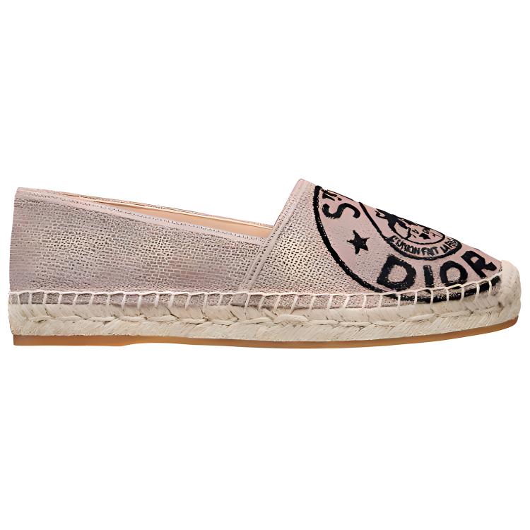 Order (W) Dior Granville Espadrille ''Rosa Stickerei'' KDB612JUR_S08U