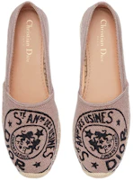 Shop (W) Dior Granville Alpargatas 'Bordado Rosa' KDB612JUR_S08U