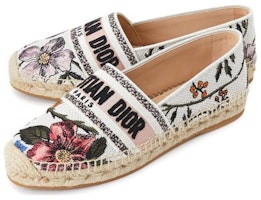 (W) 디올 그랑빌 에스파드리유 "로사 무타빌리스 자수" KCB585RME_S89Z Shop (W) 디올 그랑빌 에스파드리유 "로사 무타빌리스 자수" KCB585RME_S89Z