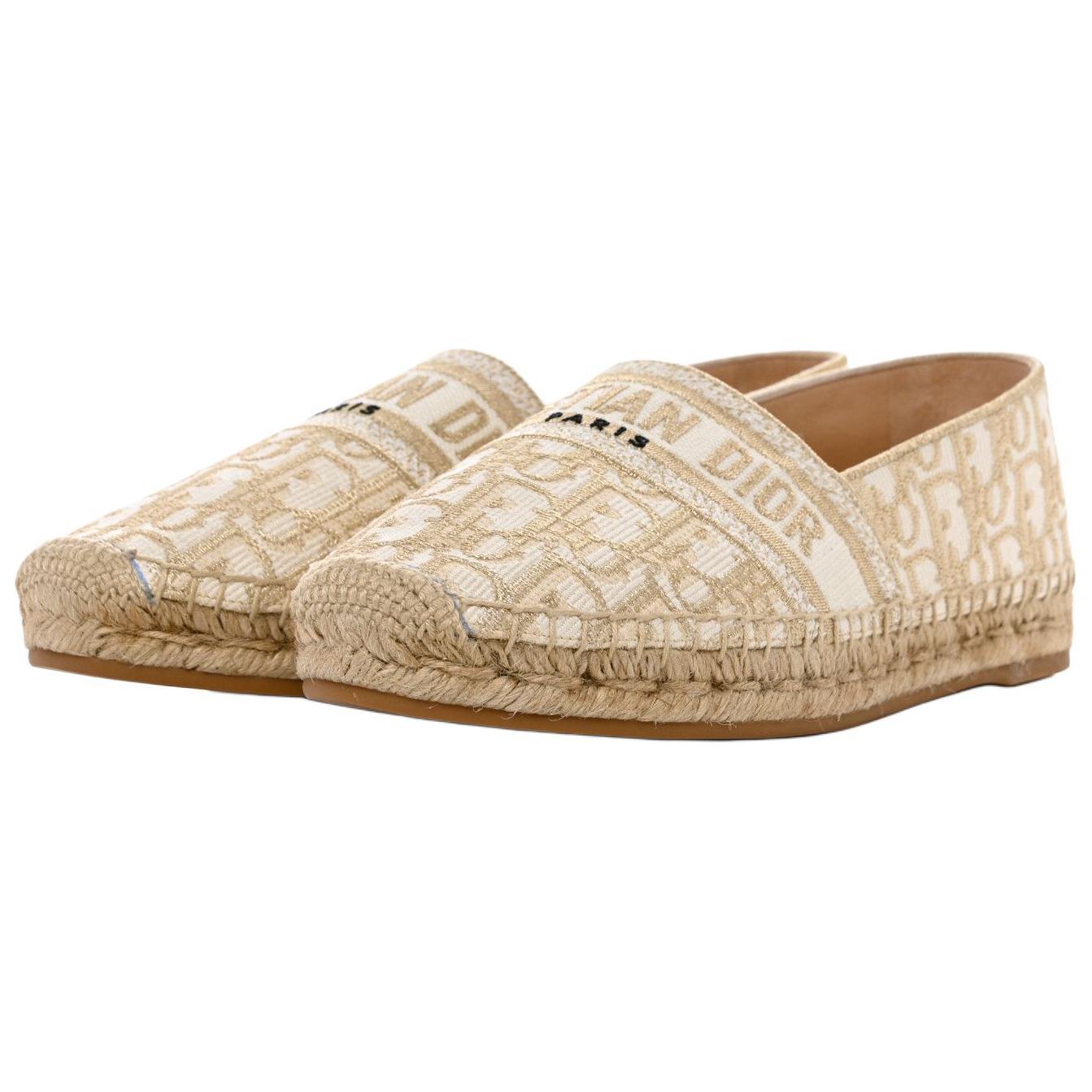 Lookbook (W) Dior Granville Espadrille 'Emas Putih' KDB585JHL_S67W