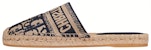 (W) Dior Granville Espadrille Mule 'Sulaman Biru Gelap' KDB593OBES_56B