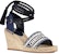 (W) Dior Granville Espadrille Wedge Sandal 'Sulaman Biru Indigo' KDQ356ERC_S74B