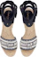 Purchase (W) Dior Granville Espadrille Compensée ''Broderie Bleu Indigo'' KDQ356ERC_S74B