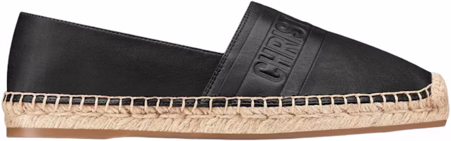 (Women) Dior Granville Leather Flat 'Black' KDB692LBO_S900 (Women) Dior Granville Leather Flat 'Black' KDB692LBO_S900
