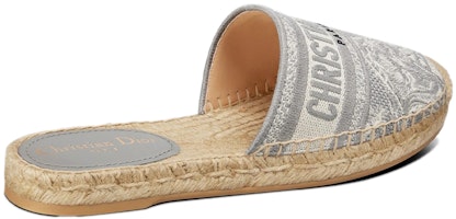 (W) Dior Granville Mule Flat 'Abu-abu' KDB602TJE_S37W Shop (W) Dior Granville Mule Flat 'Abu-abu' KDB602TJE_S37W