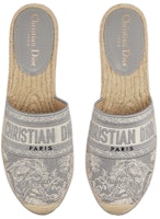 (W) Dior Granville Mule Flat 'Abu-abu' KDB602TJE_S37W Purchase (W) Dior Granville Mule Flat 'Abu-abu' KDB602TJE_S37W