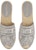 (W) Dior Granville Mule Flat 'Kelabu' KDB602TJE_S37W