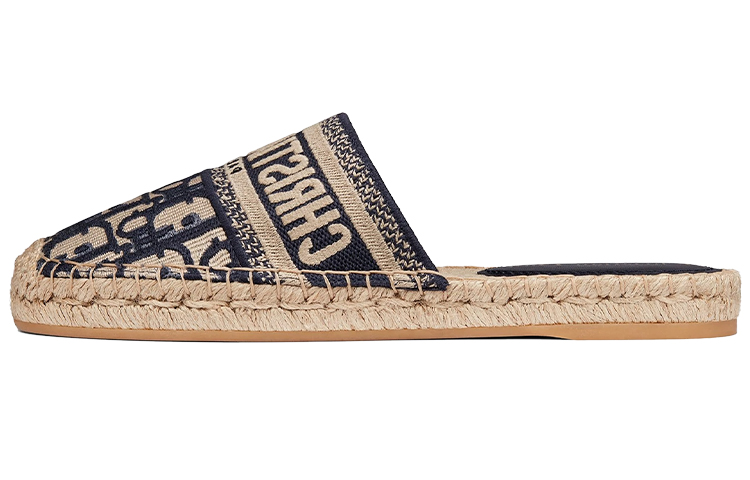 (Women) Dior Granville Slide 'Deep Navy' KDB593OBE_S56B