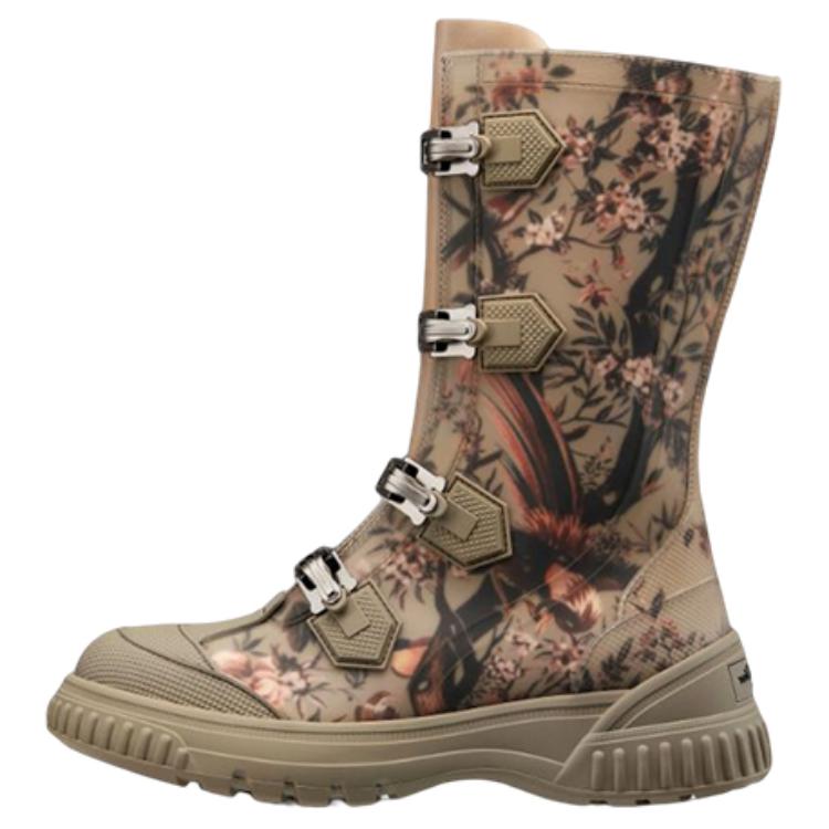 (Women) Dior Ground Buckle Ankle Boot 'Grey Print' KDI795JFU_S38M