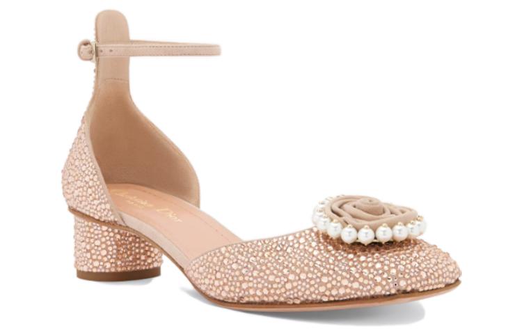 Lookbook (W) Dior Kasut Tumit Bertali 'Pink' KDB876CST_S55U