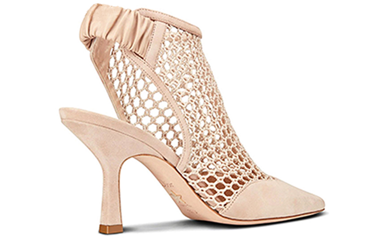 Lookbook (W) Dior Heeled Mule 'Elegant Nude' - Sepatu Hak Mewah Dior 'Telanjang Elegan' KDP854SUR_S12U