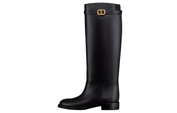 (Women) Dior High-Top Boot 'Empreinte CD Logo Black' KDI828VEA_S900