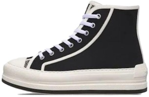 (Women) Dior High-Top Sneaker 'Black and White' KCK381CVY_S900 (Women) Dior High-Top Sneaker 'Black and White' KCK381CVY_S900