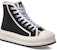 (W) Sneaker Tinggi Dior 'Hitam dan Putih' KCK381CVY_S900