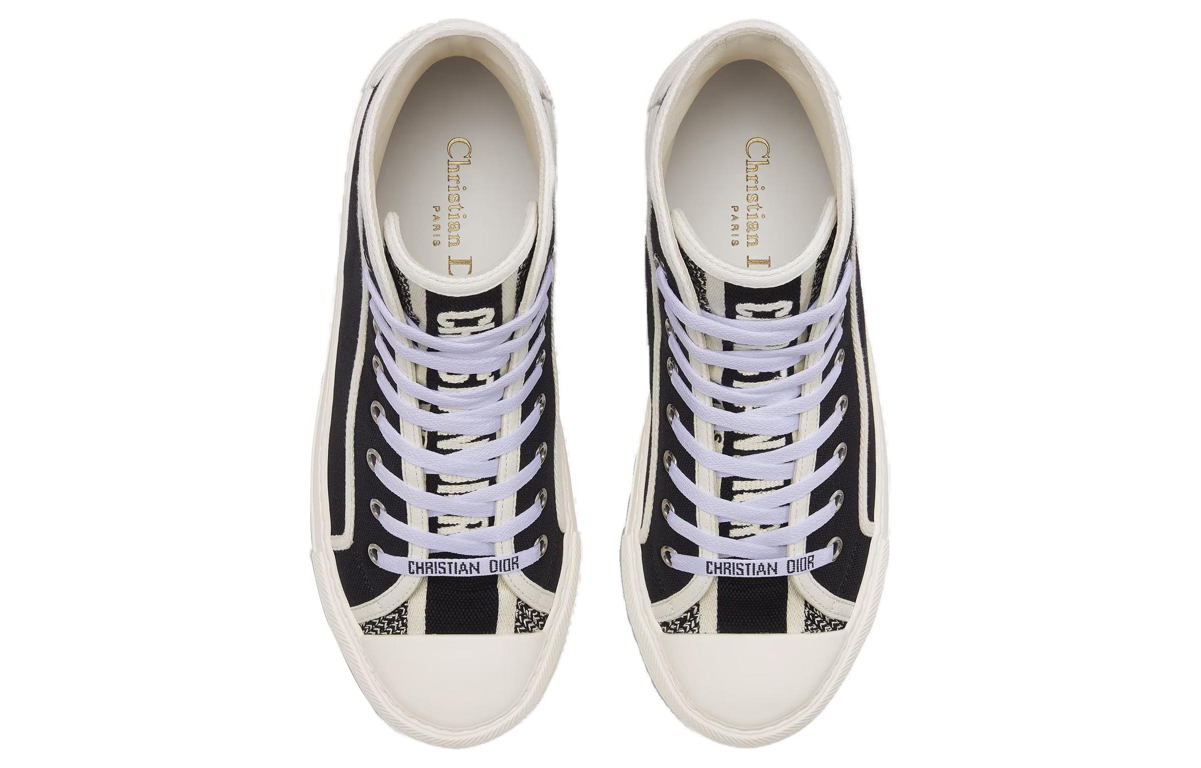 Shop (W) Zapatillas Altas Dior 'Blanco y Negro' KCK381CVY_S900