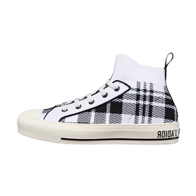 (W) Dior High-Top Sneaker 'Black White'