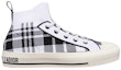 Order (W) Dior High-Top Sneaker 'Hitam Putih' KCK341TKT_S19W