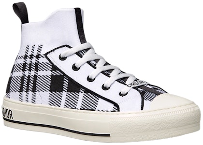 (W) Dior High-Top Sneaker 'Hitam Putih' KCK341TKT_S19W Lookbook (W) Dior High-Top Sneaker 'Hitam Putih' KCK341TKT_S19W