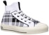 (W) Dior High-Top Sneaker 'Hitam Putih' KCK341TKT_S19W