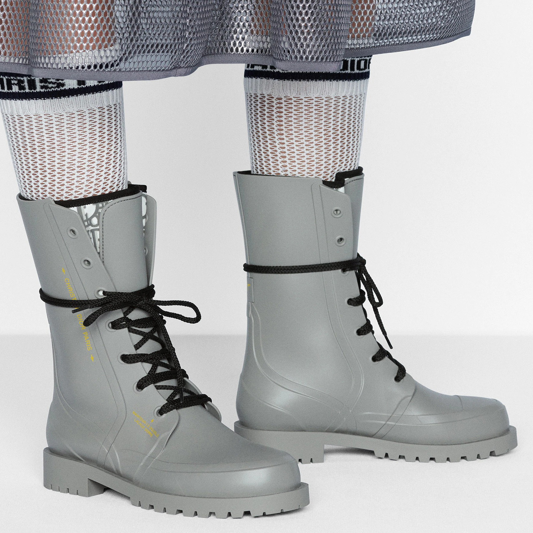 Details for (W) Zapatillas Altas Dior 'Cement Grey' KCI671RON_S33G