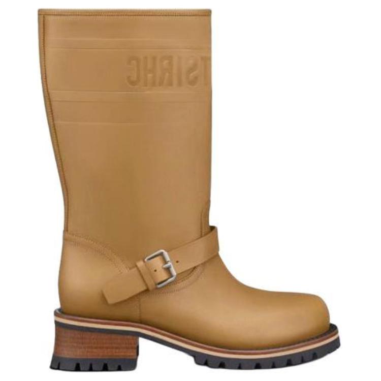 (W) Dior High-Top Sneaker 'Logo Buckle - Brown' 圖 2