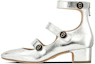 Buy (W) Zapatillas Altas Dior 'Cuero Plateado Laminado' KCP912LCV_S59K