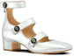 Lookbook (W) Zapatillas Altas Dior 'Cuero Plateado Laminado' KCP912LCV_S59K