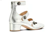 Shop (W) Zapatillas Altas Dior 'Cuero Plateado Laminado' KCP912LCV_S59K
