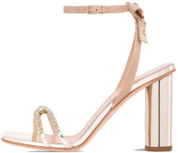 (W) ディオール ゴールドコンフォート ハイヒール KCQ863MIT_S49K Buy (W) ディオール ゴールドコンフォート ハイヒール KCQ863MIT_S49K