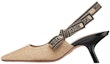 Buy (W) Dior Tumit Tinggi Slingback 'Beige' KDP919JUR_S29U