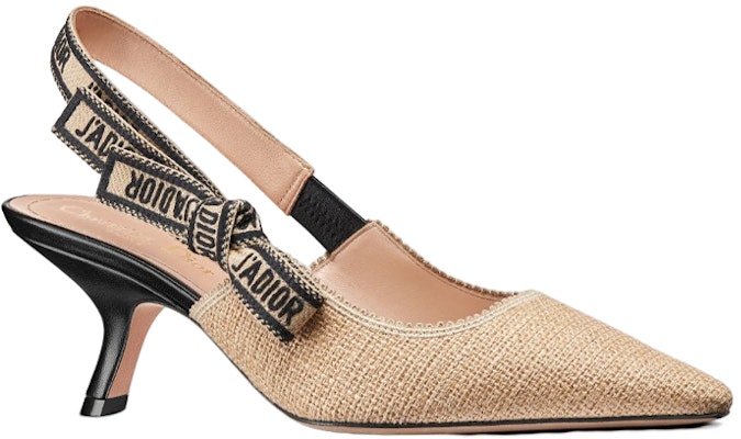 (W) Dior Tumit Tinggi Slingback 'Beige' KDP919JUR_S29U Order (W) Dior Tumit Tinggi Slingback 'Beige' KDP919JUR_S29U