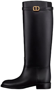 Dior迪奧 Empreinte 牛皮革 CD標誌 高筒靴 女款 黑色 Buy Dior迪奧 Empreinte 牛皮革 CD標誌 高筒靴 女款 黑色