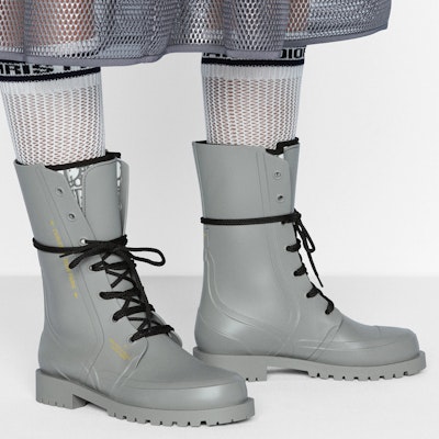 (W) Dior Sepatu Tinggi 'Cement Grey' KCI671RON_S33G Purchase (W) Dior Sepatu Tinggi 'Cement Grey' KCI671RON_S33G