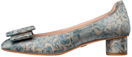 (Women) Dior Idylle 'Denim Ballet Block Heel' KCB755BOX_S91B (Women) Dior Idylle 'Denim Ballet Block Heel' KCB755BOX_S91B