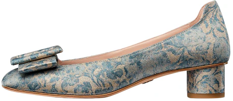 (Women) Dior Idylle 'Denim Ballet Block Heel' KCB755BOX_S91B (Women) Dior Idylle 'Denim Ballet Block Heel' KCB755BOX_S91B