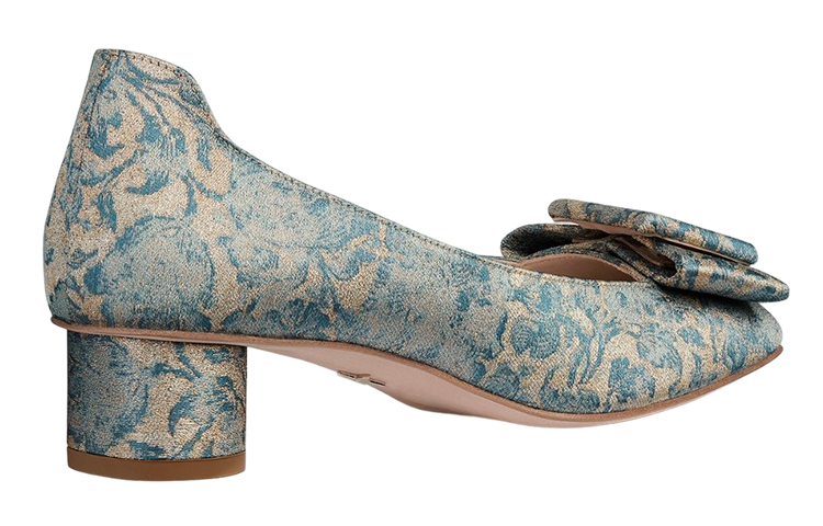 Lookbook (W) 迪奥 Idylle 牛仔芭蕾粗跟鞋 KCB755BOX_S91B