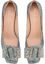 Shop (W) Dior Idylle 'Tumit Blok Balet Denim' KCB755BOX_S91B