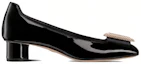Order (W) Dior Idylle Buckle Ballet Tumit Sederhana 'Patent Hitam' KDB756PGP_S900