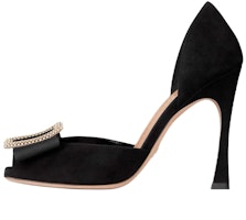 (Women) Dior Idylle Leather High Heel 'Black' KDQ753VPE_S900 (Women) Dior Idylle Leather High Heel 'Black' KDQ753VPE_S900