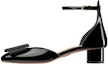 Buy (Women) Dior Idylle Patent Leather 'Ballet Fashion Mid-Heel Black' KDB777PGO_S900