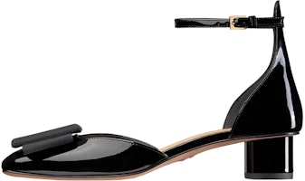 (Women) Dior Idylle Patent Leather 'Ballet Fashion Mid-Heel Black' KDB777PGO_S900 (Women) Dior Idylle Patent Leather 'Ballet Fashion Mid-Heel Black' KDB777PGO_S900