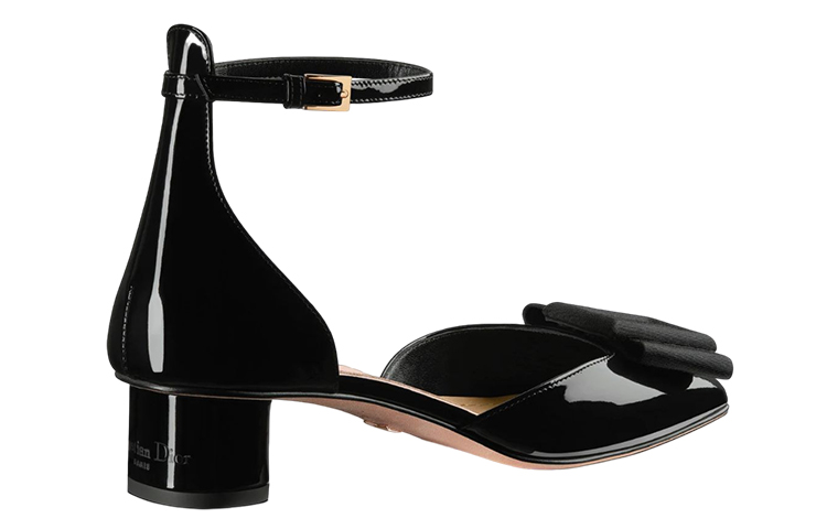 Lookbook (W) Dior Idylle Kulit 'Ballet Fesyen Tumit Sederhana Hitam' KDB777PGO_S900