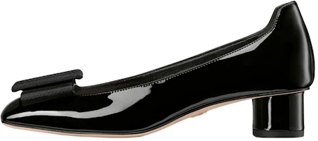 (Women) Dior Idylle Patent Leather Mid-Heel Ballet 'Black' KDB754PGO_S900 (Women) Dior Idylle Patent Leather Mid-Heel Ballet 'Black' KDB754PGO_S900