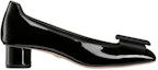 Order (Women) Dior Idylle Patent Leather Mid-Heel Ballet 'Black' KDB754PGO_S900