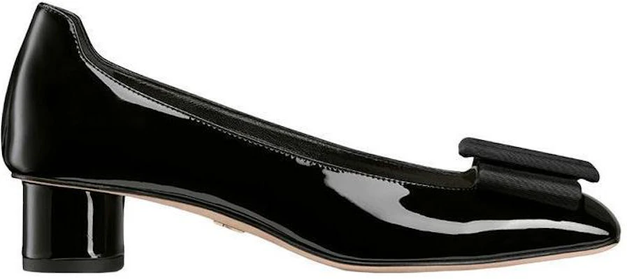 (W) Dior Idylle Kulit Patent Kasut Tumit Sederhana Ballet 'Hitam' KDB754PGO_S900 Order (W) Dior Idylle Kulit Patent Kasut Tumit Sederhana Ballet 'Hitam' KDB754PGO_S900