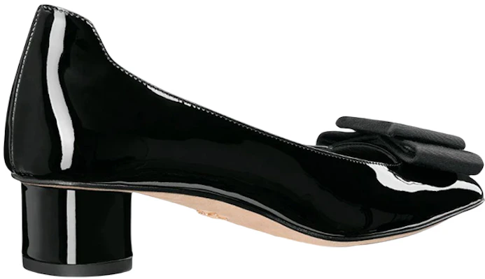 (W) Dior Idylle Kulit Patent Kasut Tumit Sederhana Ballet 'Hitam' KDB754PGO_S900 Lookbook (W) Dior Idylle Kulit Patent Kasut Tumit Sederhana Ballet 'Hitam' KDB754PGO_S900