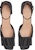 (Women) Dior Idylle Velvet Black 'Asymmetric Crystal Buckle' KDB780CST_S05X