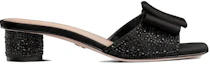 Order (W) Dior Idylle Velvet Sandale Schwarz ''Strass Chunky Heel'' KCQ795CST_S05X