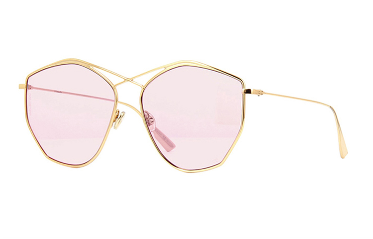 (Women) Dior Irregular Metal Sunglasses in Champagne for Women STELLAIRE4-000TE 圖 2